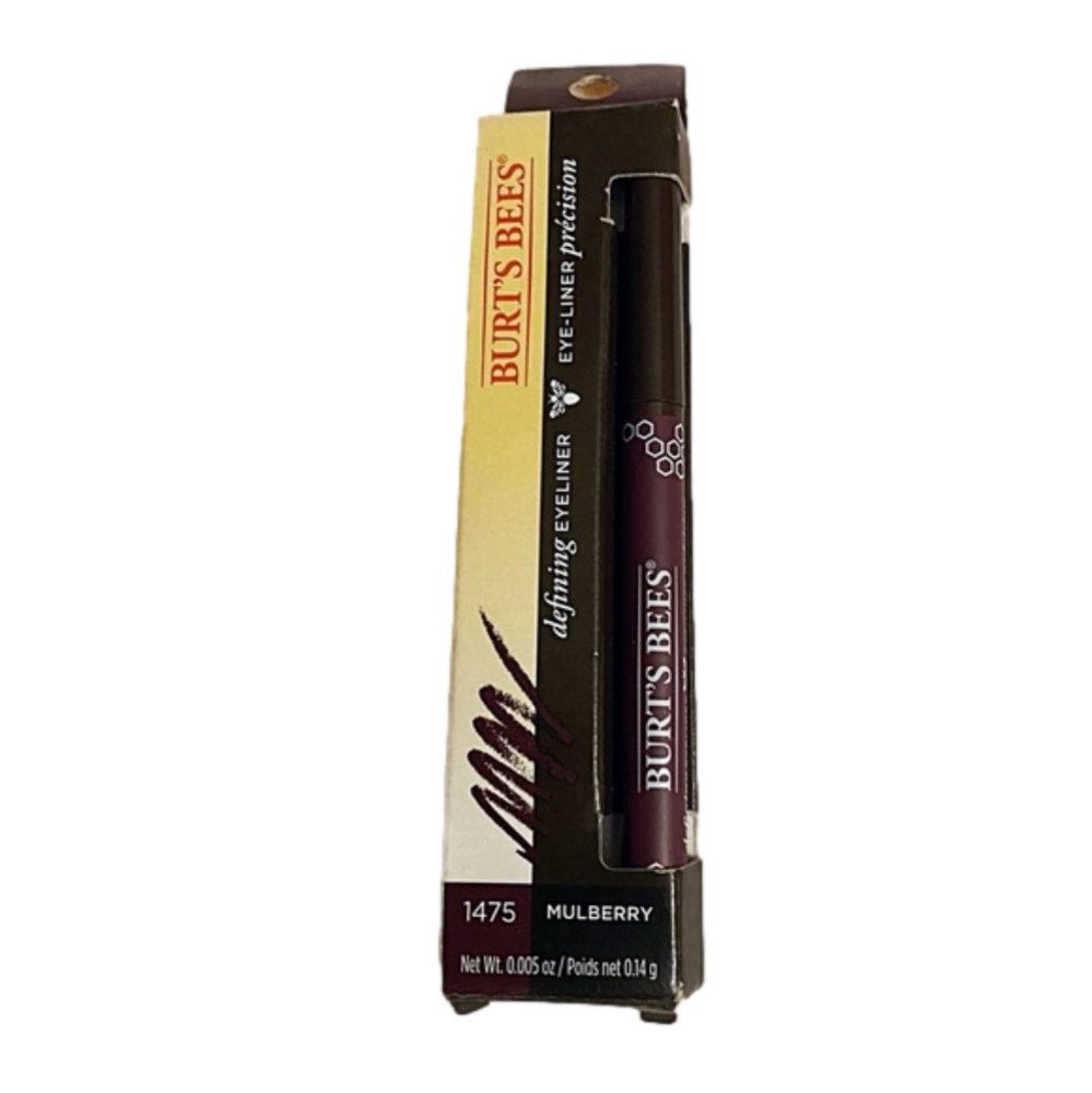 🆕 Burt's Bees Defining Precision Eyeliner Pencil Color #1475 Mulberry
